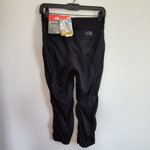 Ladies SZ XS The North Face Black Aphrodite Capri Pant - Picture 2 of 3